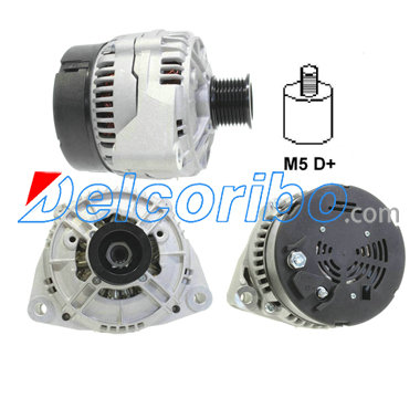 BOSCH 0 124 515 126, 0123512500, 0124515126, 0986046030 Alternator