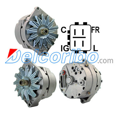 CATERPILLAR 9X6796, CUMMINS 3604667RX, 3920615, DELCO 10459037, 1117891 Alternator