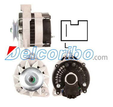 ELSTOCK 28-4825, 284825, LUCAS LRA02328, VALEO 436373, A13N237 Alternator