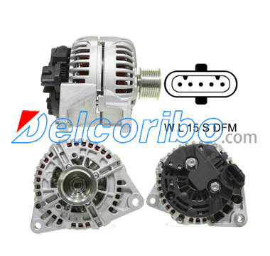 BOSCH 0124655005, 0-124-655-005, 0 124 655 005, CUMMINS 4892320, IVECO 4892320 Alternator