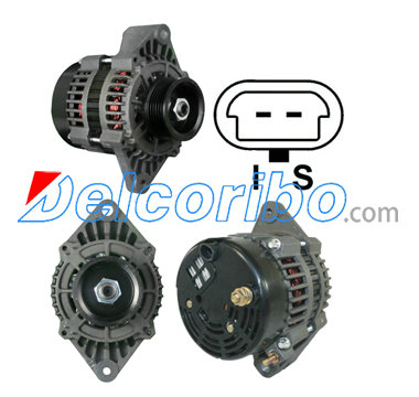 DELCO 19020615, 19020606, HYSTER 1469599, ADKUHNER 553503RI, CASCO CAL60106 Alternator