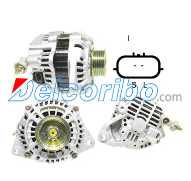 HITACHI HAL-1100725B, HAL1100725B, LR1100-703, LR1100703 ADKUHNER 401357RI, 40990RI, ASPL A2008 Alternator