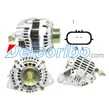 HITACHI HAL-1110723F, HAL ISUZU 8-97369-7140, 8973697140, 23100-0L701, 231000L701 Alternator 