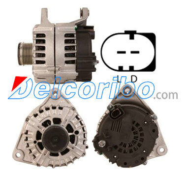 CASCO CAL15372, ELSTOCK 28-5791, 285791 FIAT 504280012, IVECO 504280012, 5801526032 Alternator