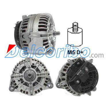 BOSCH 0124625030, 0124625031 JOHN DEERE AH212040, AH229090, AL170947, AXE17691 Alternator