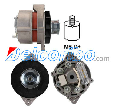 JOHN DEERE RE525690, RE540413 CUMMINS 01912362, ELSTOCK 48-6650, 486650, ISKRA 11203369 Alternator