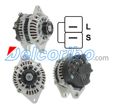 KIA 0K24118300, 0K30C18300, 0K30D18300, OK30C18300, OK30D18300 Alternator