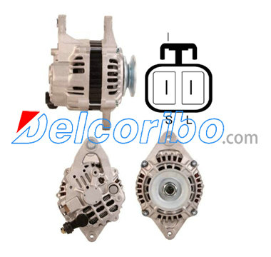 FORD F0CZ10346B, FOCZ10346B MAZDA B36618300, B36618300C, B36618300E, B36618300R00 Alternator