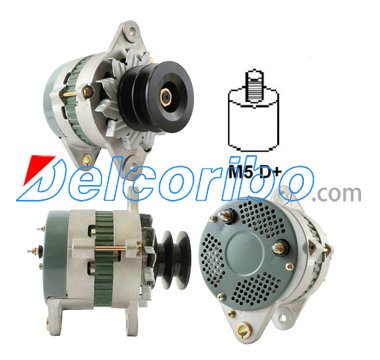 KOMATSU 600-825-6110, 6008256110, 6008256150, 6008256270, 600-825-6310, 6008256310 Alternator