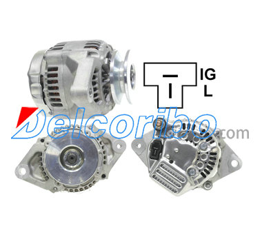 KUBOTA T1065-15682, 106515682 DENSO 101211-3780, 1012113780, 101211-3781, 1012113781 Alternator