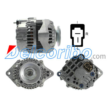 KUBOTA 1C011-64010, 1C01164010, 1C011-64011, 1C01164011, 3A651-74010, 3A65174010 Alternator