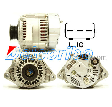 DENSO 101211-9920, 1012119920, 101211-9921, 1012119921 ROVER YLE101890 Alternator