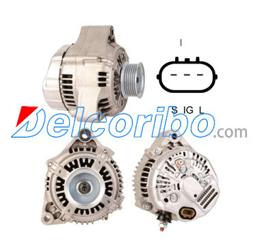 DENSO 100211-6390, 1002116390 LEXUS 27060-50070, 2706050070, 27060-50070-84, 270605007084 Alternator