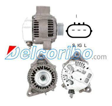 LEXUS 27060-46060, 2706046060, 27060-46060-84, 270604606084, 27060-46140, 2706046140 Alternator