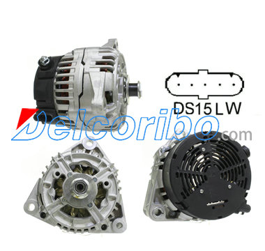 BOSCH 0123325500, 0123525501, 0986042590 MAN 51261017231, 51261017232 Alternator