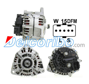 BOSCH 0124655025, 0986049820 MAN 51261017278, 51261017283, 51261017287, 51261019278 Alternator