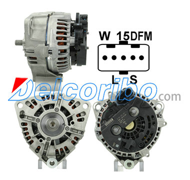 BOSCH 0124655073, 0124655291, 0124655292 MERCEDES-BENZ 0001505350, 0001507250, A0001505350, A0001507250 Alternator