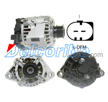 BOSCH 0124225010, 0124225011 ROVER GNU2630, GNU2632, YLE102420 Alternator