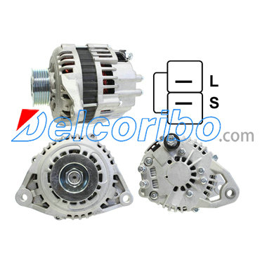 HITACHI LR190-729, LR190729, LR190729B, LR190729C, LR190729CR, 23100-0W000, 231000W000 Alternator