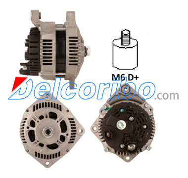 MITSUBISHI A004TR5188, A004TR5188ZT, A004TR5191 SCANIA 1516176, 1371679, 1377400, 1433688 Alternator