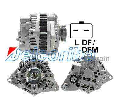 MERCEDES-BENZ 132-154-00-01, 1321540001, A1321540001 MITSUBISHI A005TG0991, 1800A052, A5TG0991 Alternator