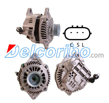 MITSUBISHI A003TG0591, SUBARU 23700-AA510, 23700AA510 Alternator