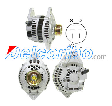 HITACHI LR170732, LR170732B, LR170732C SUBARU 23700AA090, 23700AA180 Alternator