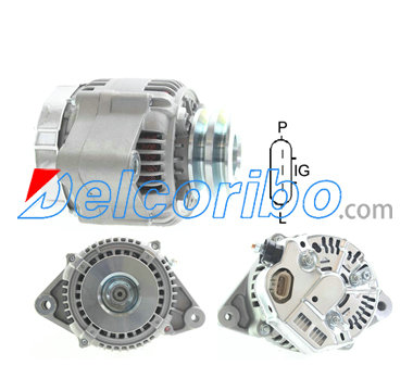 PRESTOLITE 20130227, YANMAR 119773-77200, 11977377200, ADKUHNER 553947RI Alternator