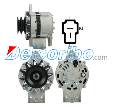 HITACHI LR225-88, LR22588, 23100-90074, 2310090074 Alternator