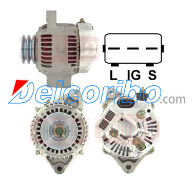 ADKUHNER 553913RI, CASCO CAL40268, DENSO 101211-5300, 1012115300 Alternator