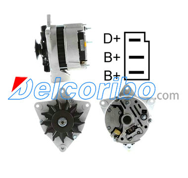 PRESTOLITE 66021153, 66021485 ADKUHNER 301467RI, 301479RI, CASCO CAL11122 Alternator