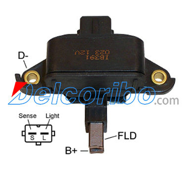 Bosch 9190067016, 9-190-067-016, 9 190 067 016 for FORD Voltage Regulator