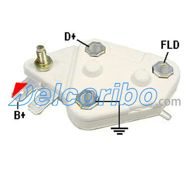 Delco 1116360, 1116390, 1116433, 1116435 Voltage Regulator