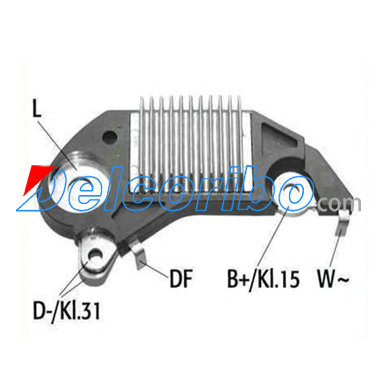 Delco 19009708, 10493240 for OPEL Voltage Regulator