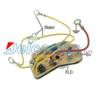 Delco 1892817, 800724, 800784 Voltage Regulator