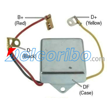 Lucas 37579, 37584, 37611, 37613, UCB122 Voltage Regulator