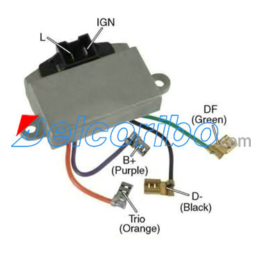 Ducellier 592994, Lucas UCB503 for AUDI Voltage Regulator