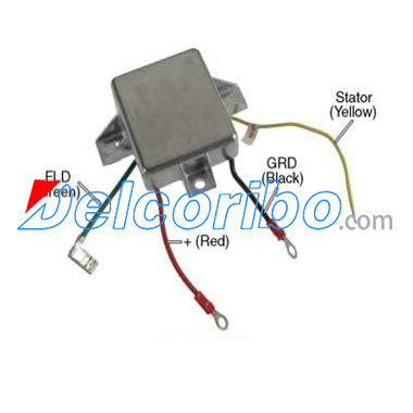 Motorola Prestolite 8RF2011A, 105-29, 105-43 Voltage Regulator