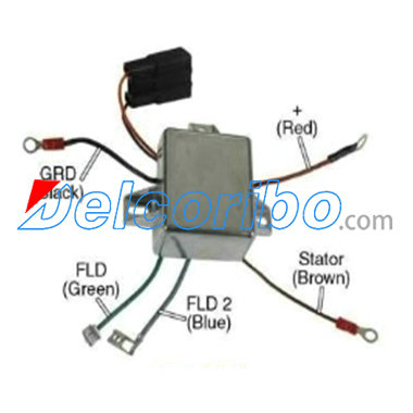 Motorola Prestolite 8RF2003, 105-121, 105121 for RENAULT Voltage Regulator