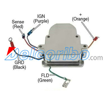 Motorola Prestolite 8RG2015, 8RG2018, 8RG2027, 105-193 Voltage Regulator