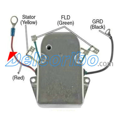 Ford F3HZ-10316-B, GR-810, F3HZ10316B Voltage Regulator