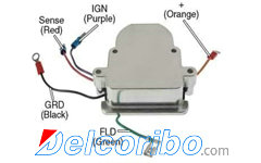 vrt1731-motorola---prestolite-8rg2015,8rg2018,8rg2027,105-193-voltage-regulator