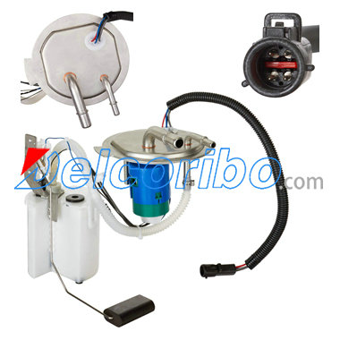 FORD 5C3Z9H307AA, 5C3Z9H307AE, 5C3Z9H307C, 6C3Z9H307AA, 6C3Z-9H307-AA Electric Fuel Pump Assembly