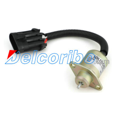 KUBOTA Fuel Shutoff Solenoid 1503ES-12A5UC9S, SA-4561-T, 1503ES12A5UC9S, SA4561T,