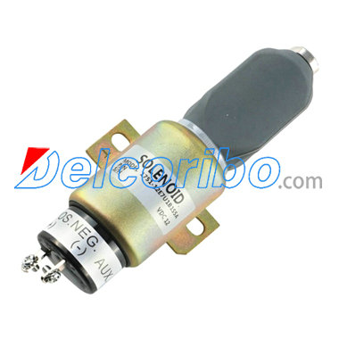 CUMMINS 1751-24E7U1B1S5, SA-3766-T, 3864274, 175124E7U1B1S5, SA3766T, Fuel Shutoff Solenoid