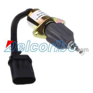 Cummins 3990772, SA-4932-12, SA493212, 3990773, SA-4932-24, SA493224, Fuel Shutoff Solenoid