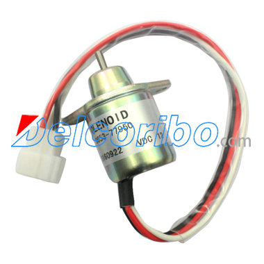 YANMAR 119653-77950, 119285-77950, 11965377950, 11928577950, Fuel Shutoff Solenoid