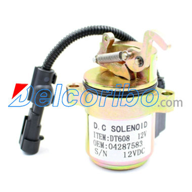 DEUTZ 04287583, 04287116, 4287584, Fuel Shutoff Solenoid