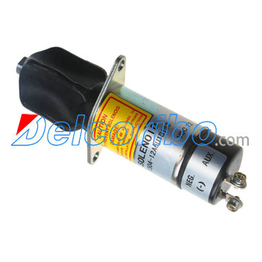 WOODWARD 1504-12A6U1B1S2, 150412A6U1B1S2, 150424A6U1B1S2, Fuel Shutoff Solenoid