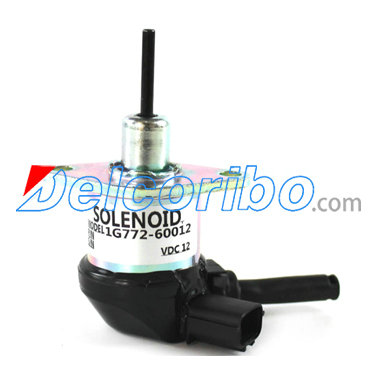 KUBOTA Fuel Shutoff Solenoid 1G772-60012, 1G77260012, 